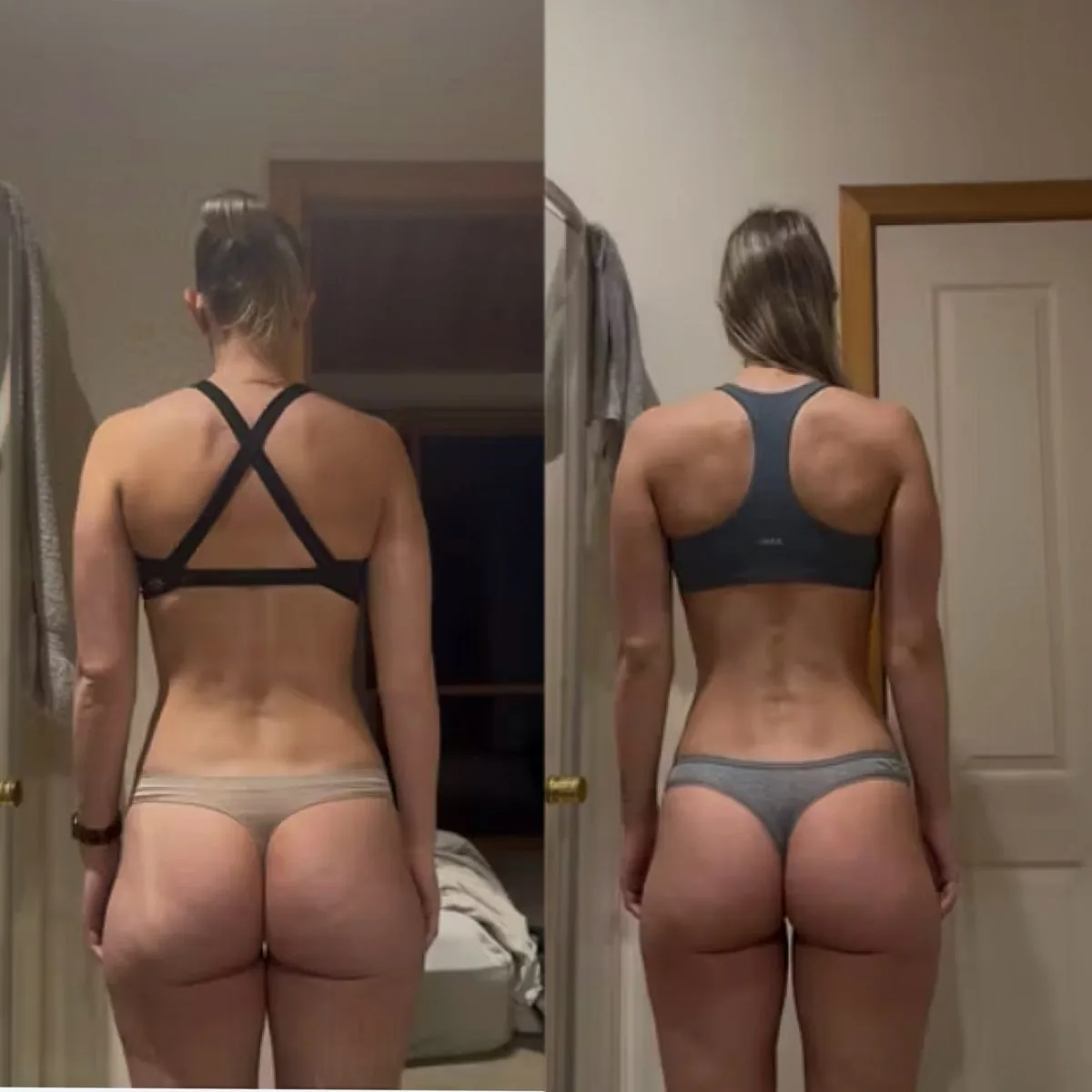Client transformation 1, before and after