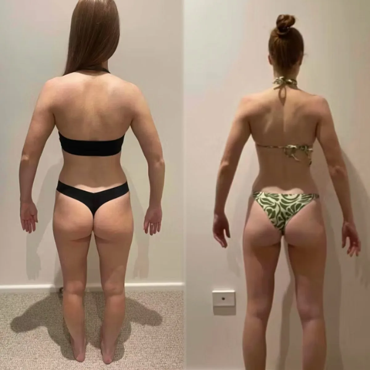 Client transformation 8, before and after